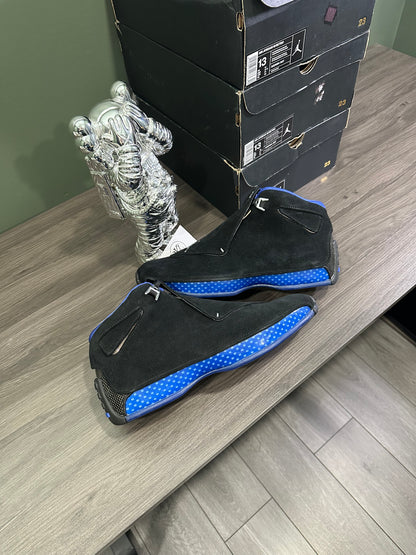 Jordan 18 Black Sport Royal