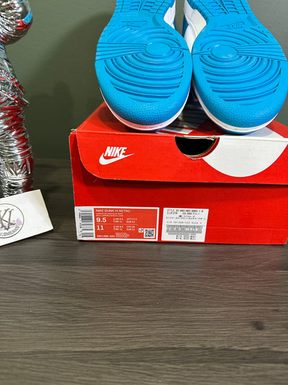 Dunk High Laser Blue