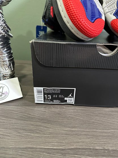Jordan 4 Rare Air Gold Lettering