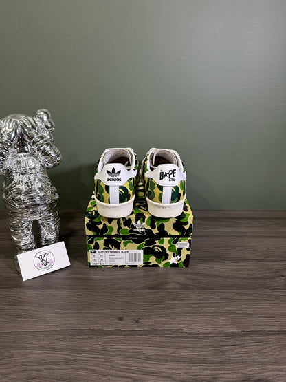 Adidas Superstar Bape Camo Green