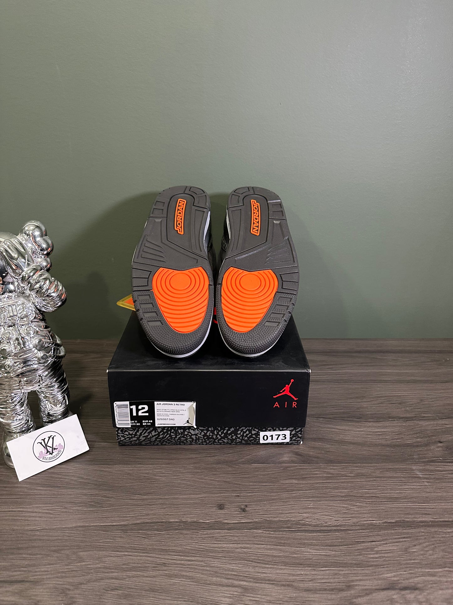 Jordan 3 Fear Pack 2013