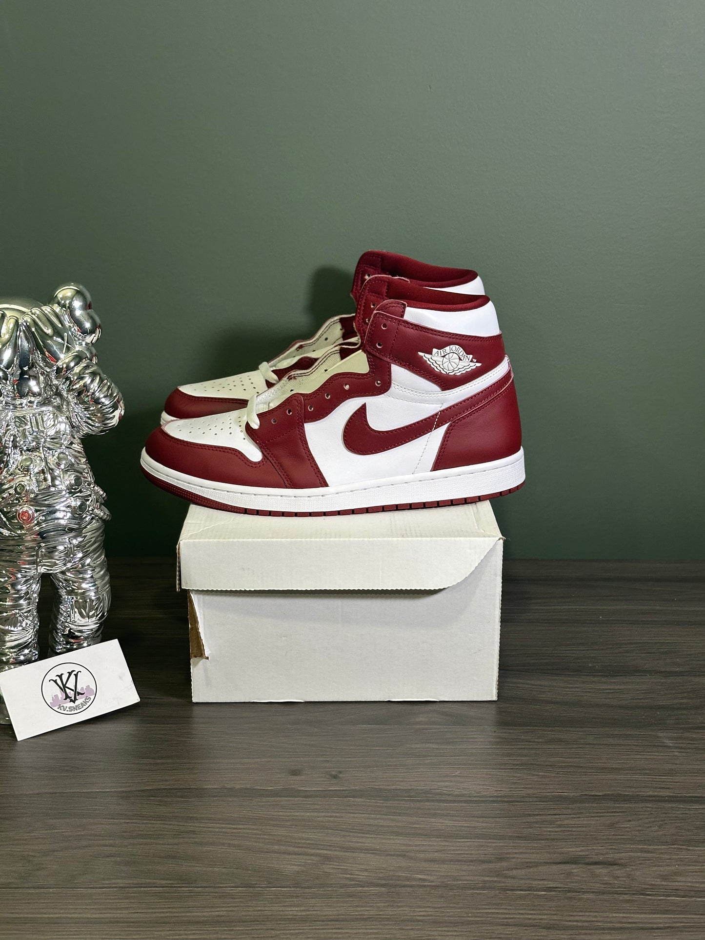Jordan 1 High Artisanal Team Red