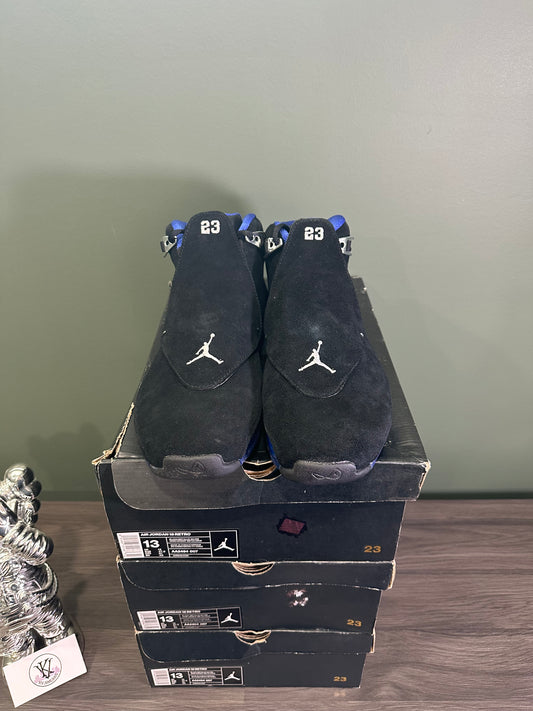 Jordan 18 Black Sport Royal