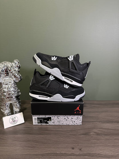 Jordan 4 Black Canvas (GS)