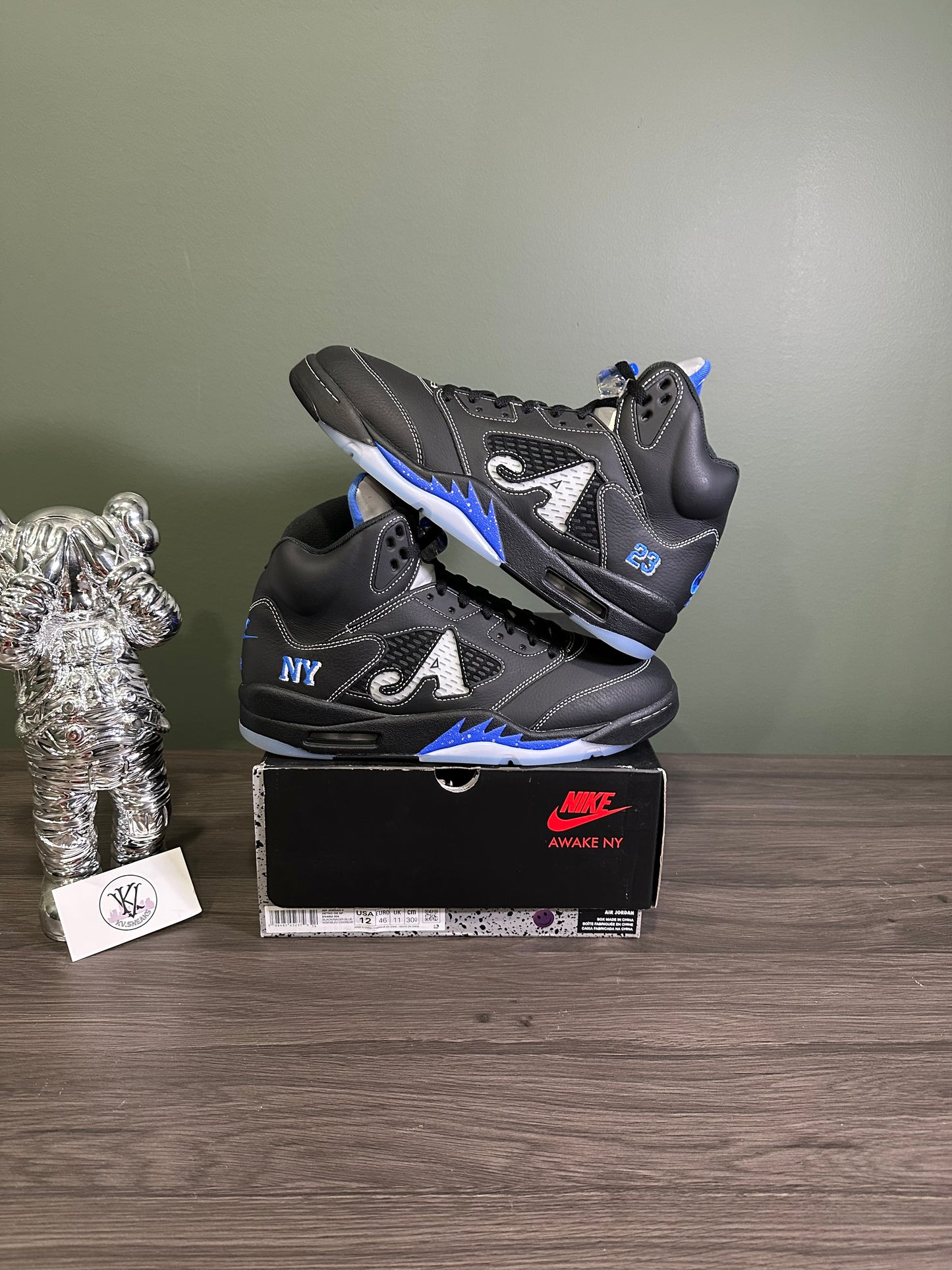 Jordan 5 Awake NY Black