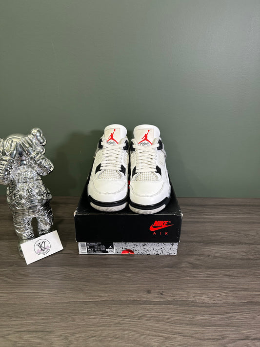 Jordan 4 White Cement 2025