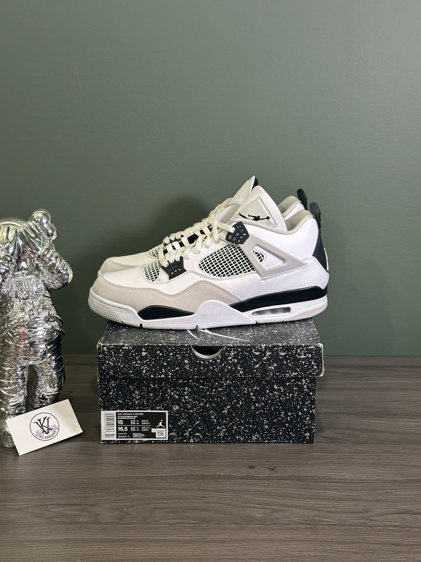 Jordan 4 Military Black