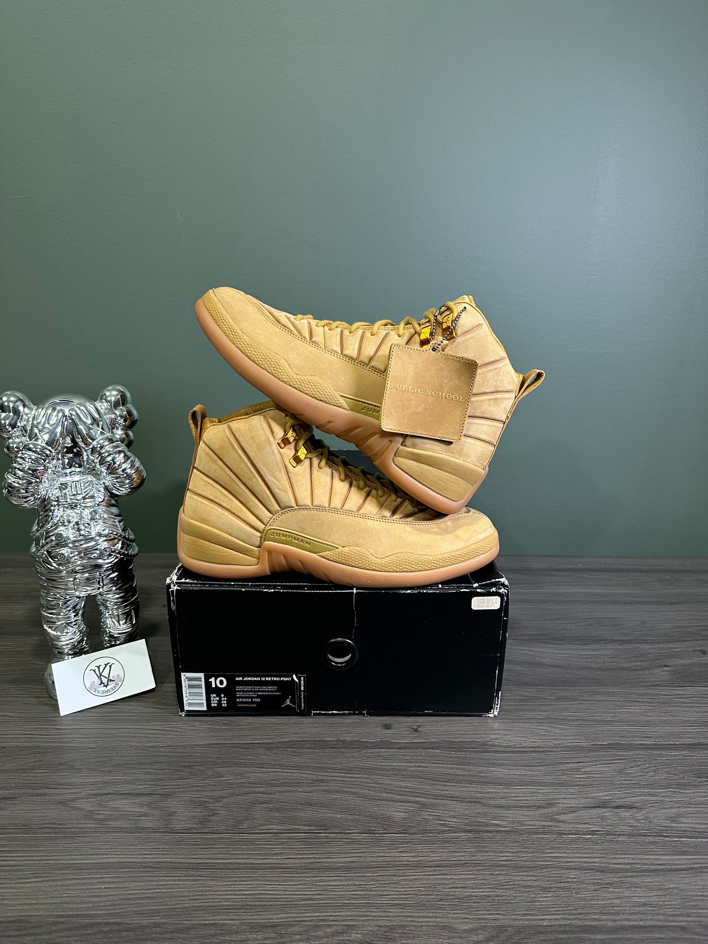 Jordan 12 PSNY Wheat