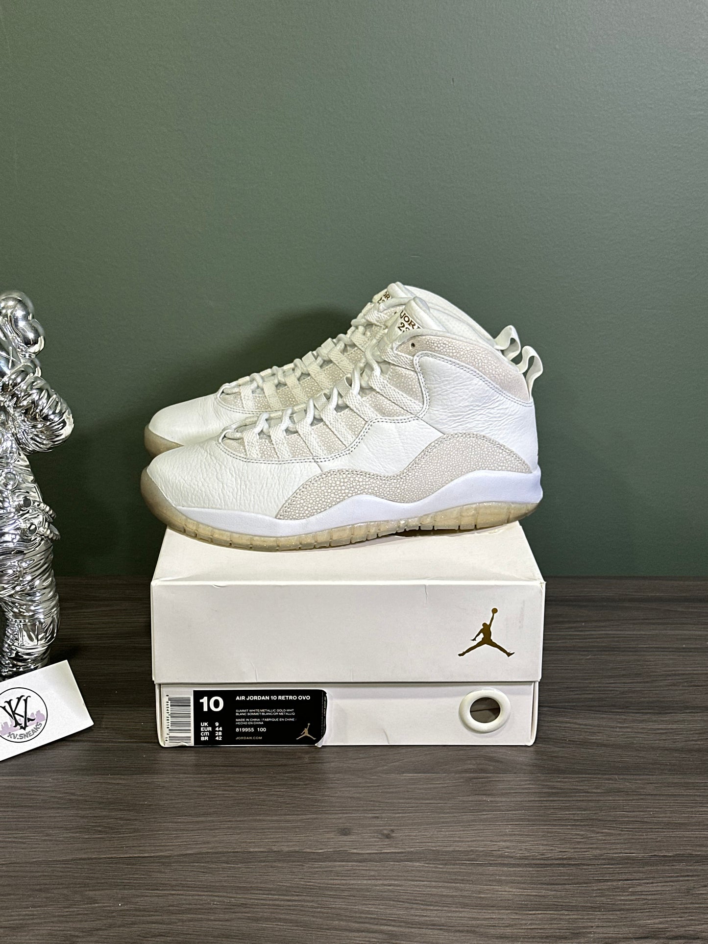 Jordan 12 Drake OVO White