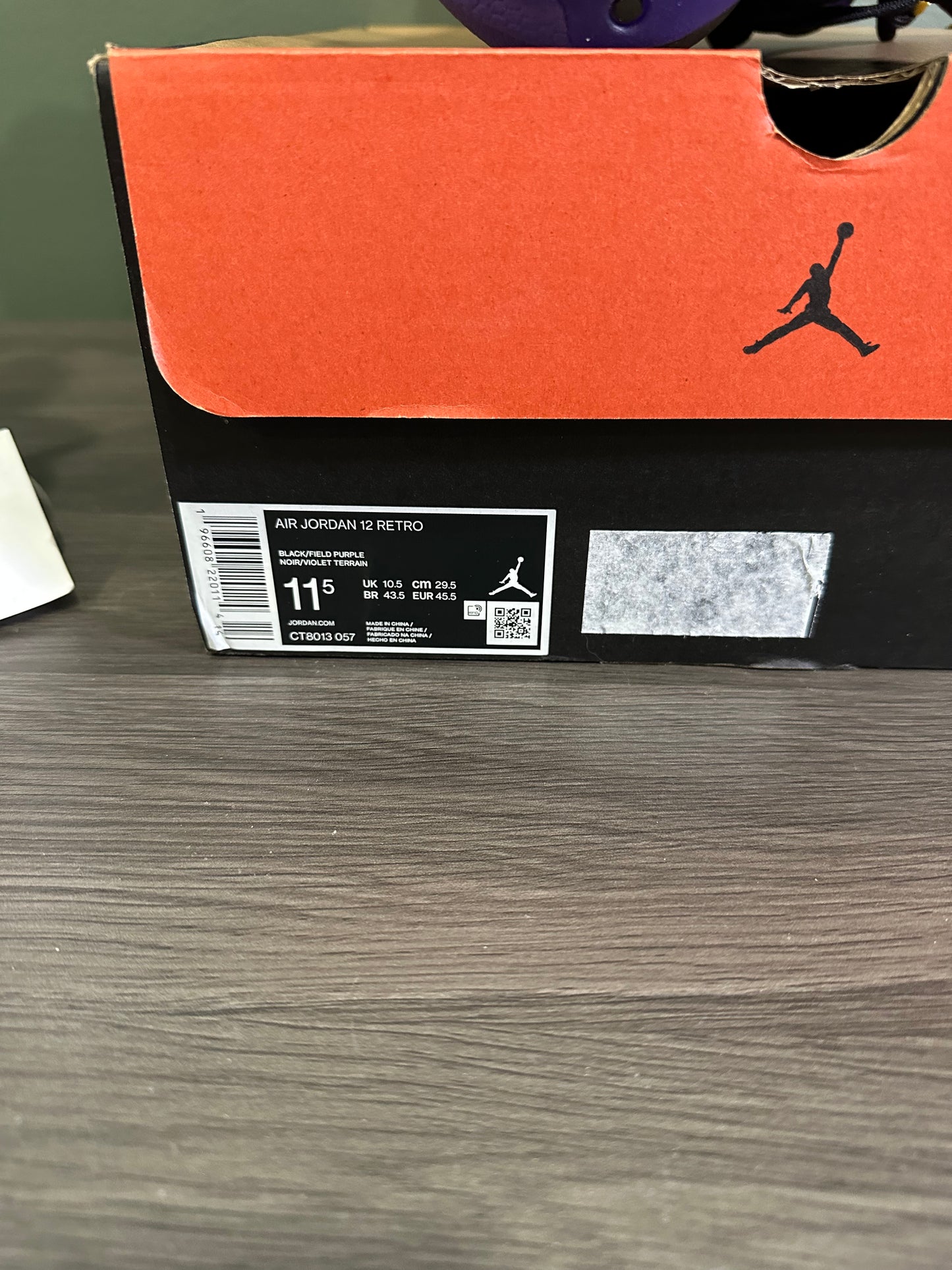 Jordan 12 Field Purple