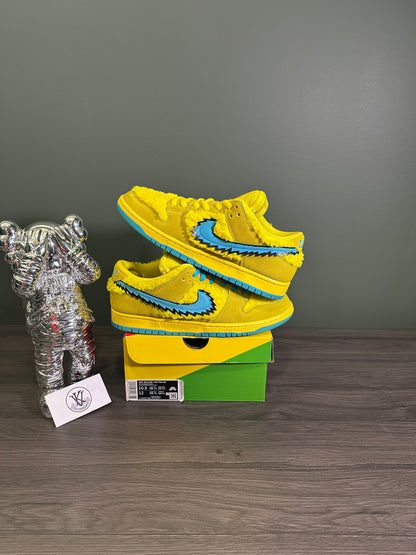 Dunk Low SB Grateful Dead Bear Yellow