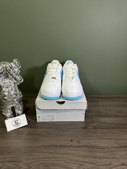 Air Force 1 White Aquarius Blue