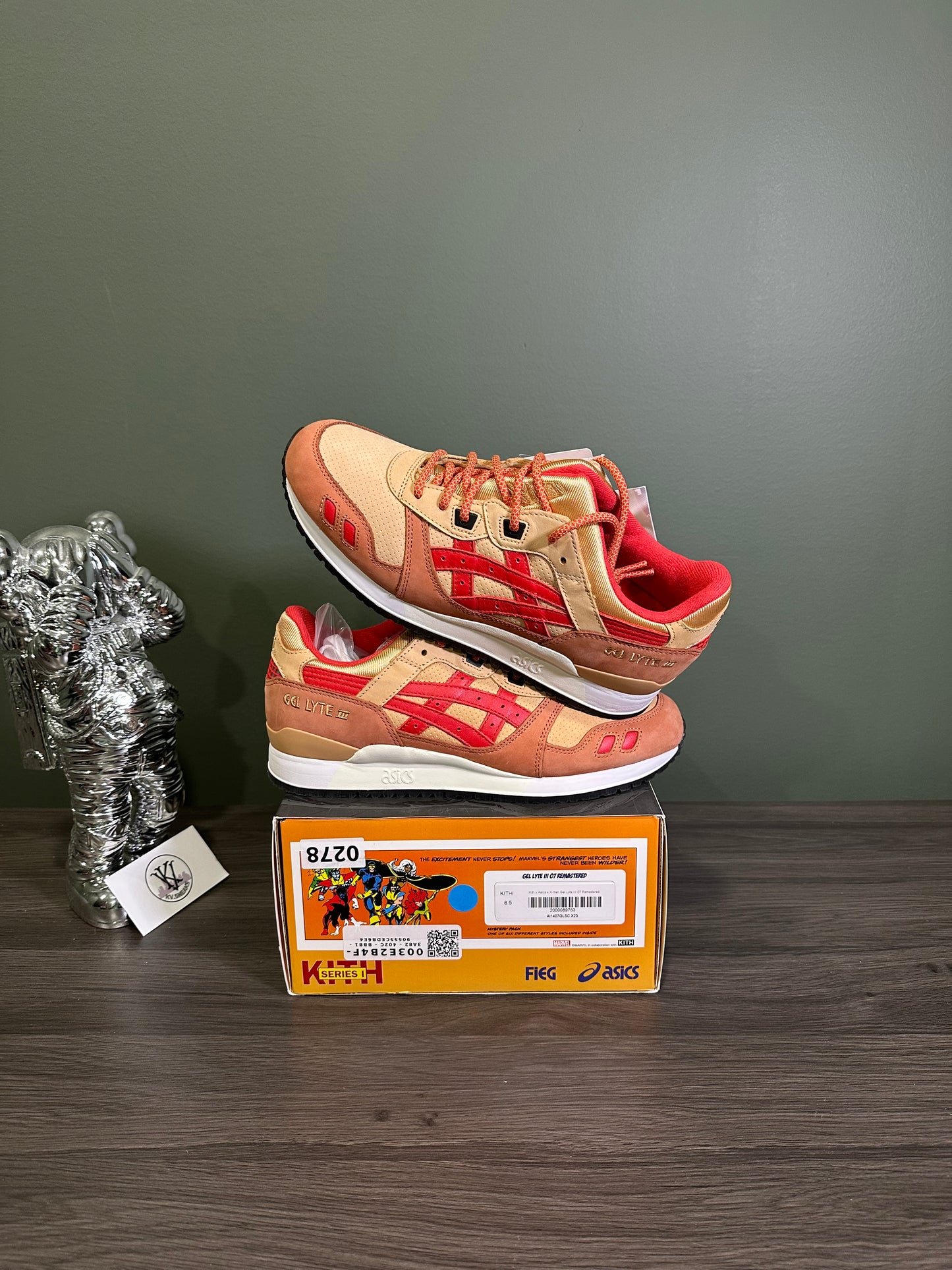 ASICS Gel-Lyte III ‘07 Remastered Kith Marvel X-Men Gambit