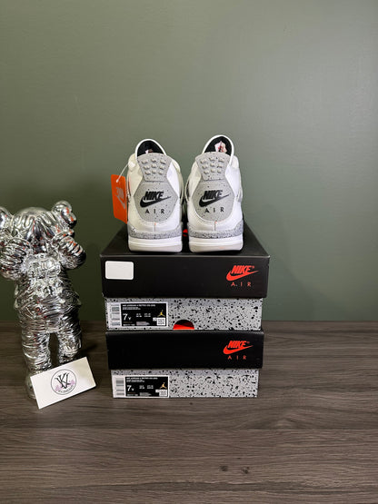 Jordan 4 White Cement 2025 (GS)