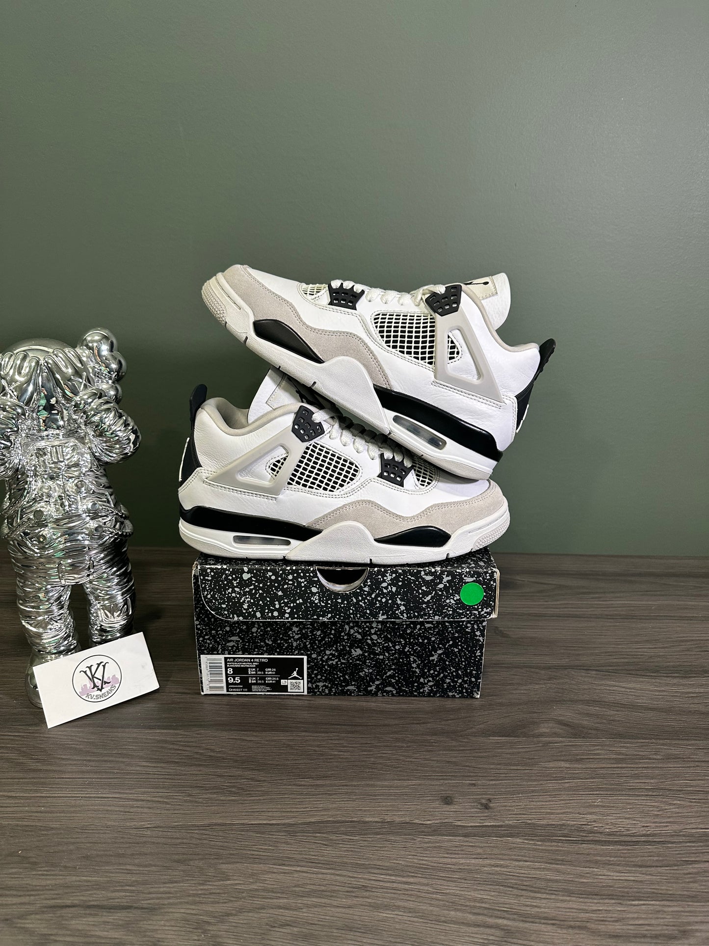 Jordan 4 Military Black