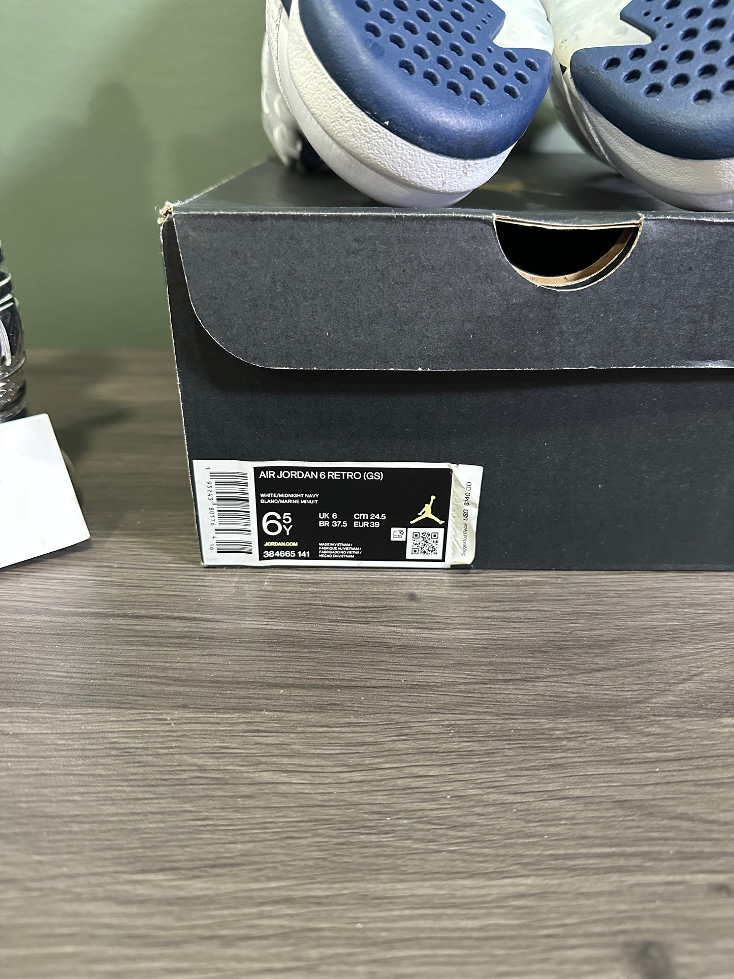 Jordan 6 Midnight Navy (GS)