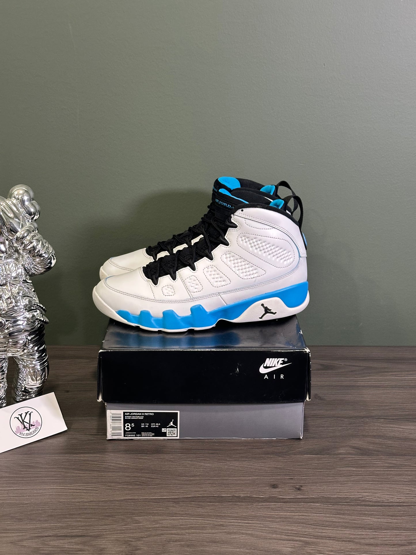 Jordan 9 Powder Blue