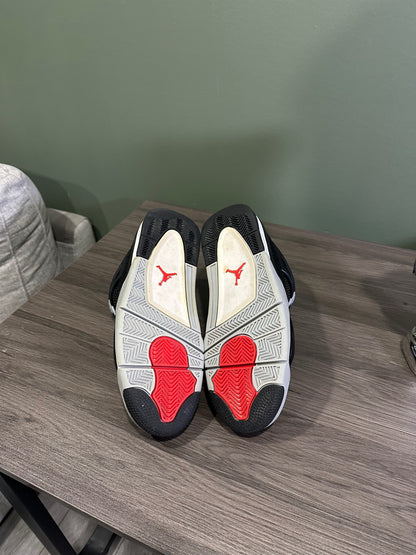 Jordan 4 Black Canvas