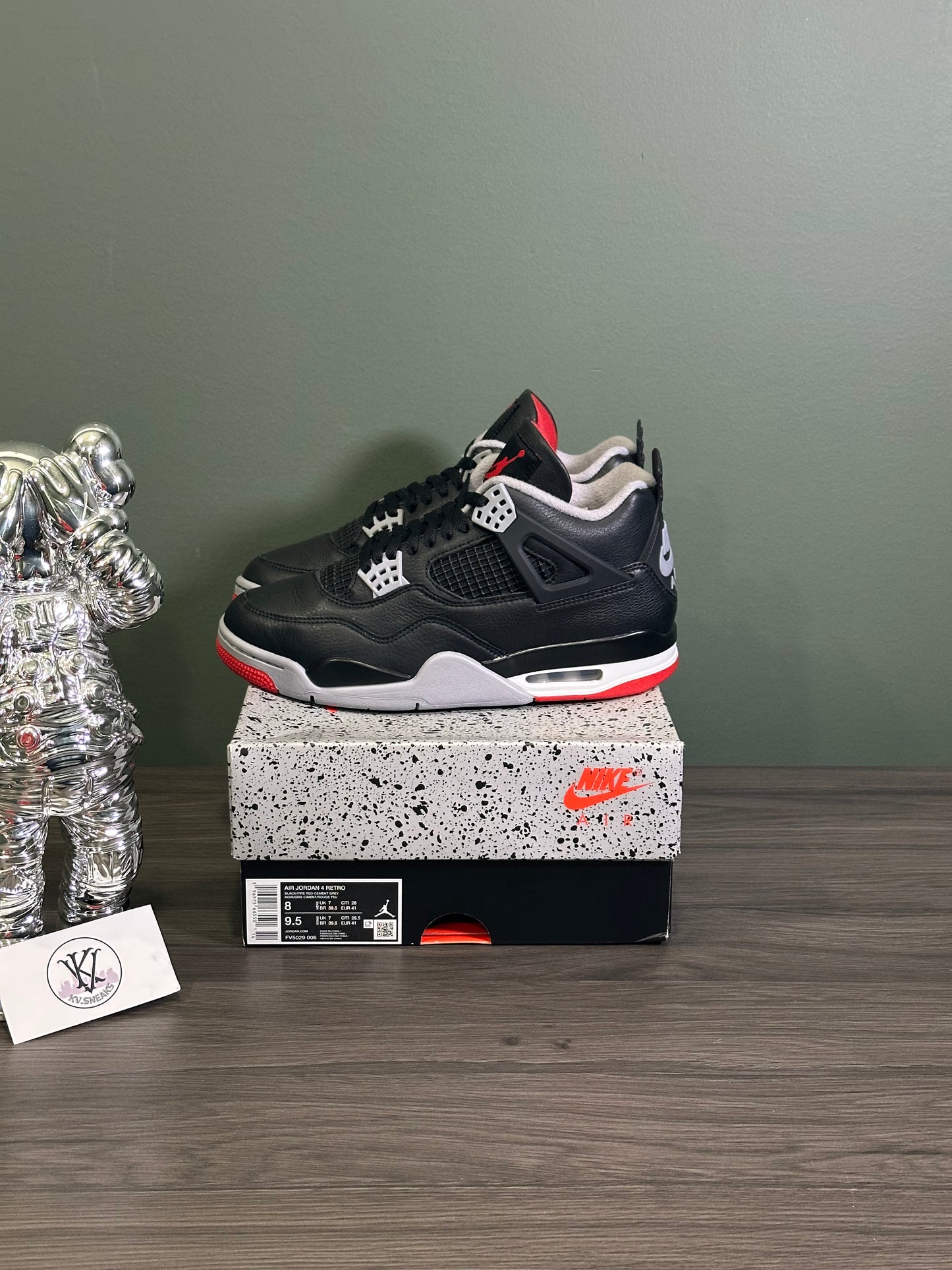 Jordan 4 Bred Reimagined