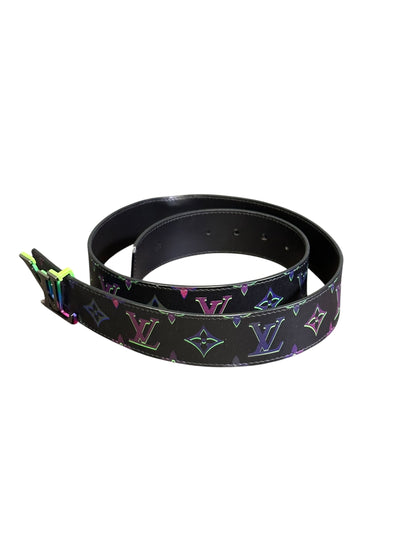 LOUIS VUITTON BELT LV LIGHT 40MM REVERSIBLE BLACK