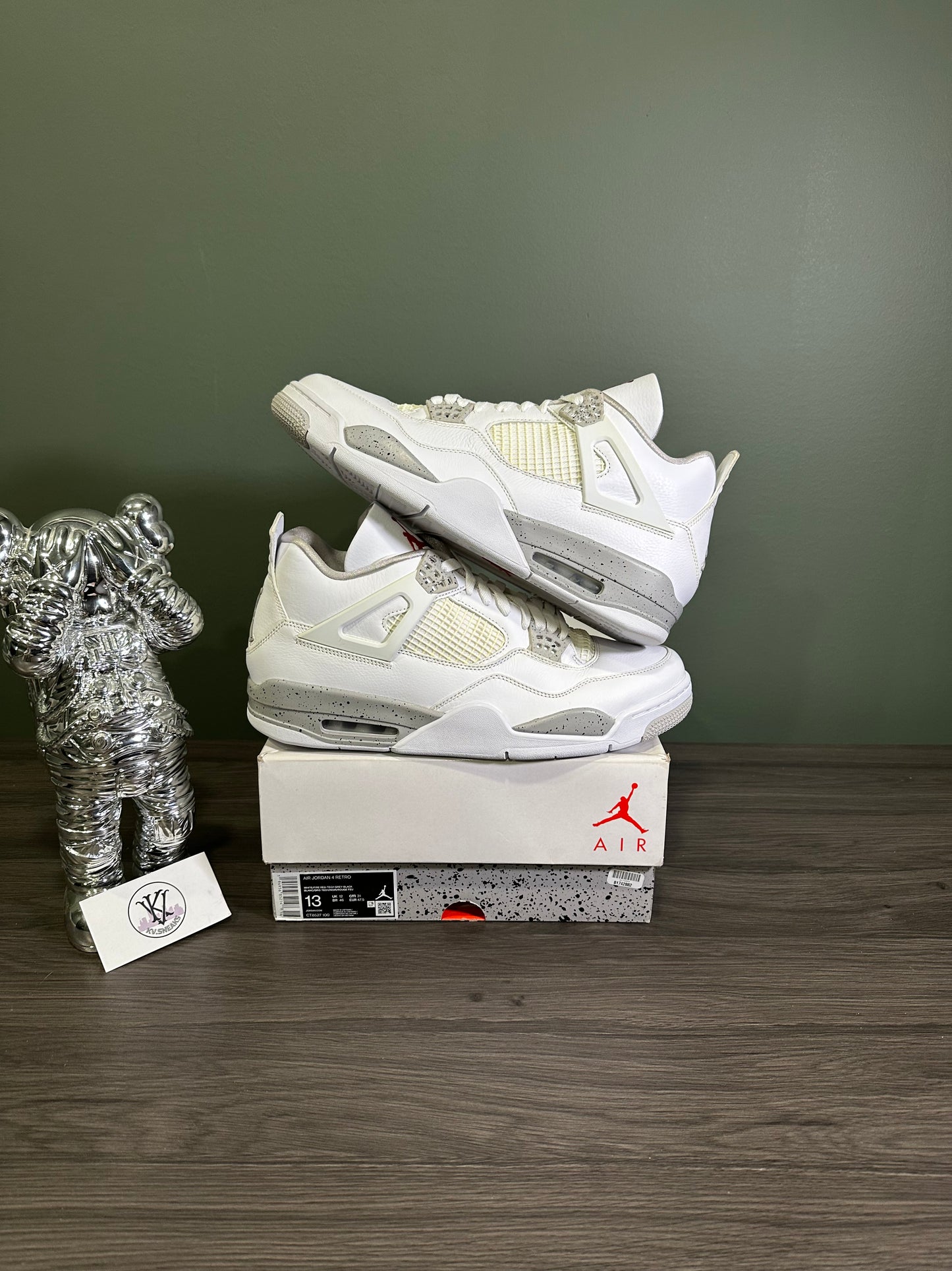 Jordan 4 White Oreo