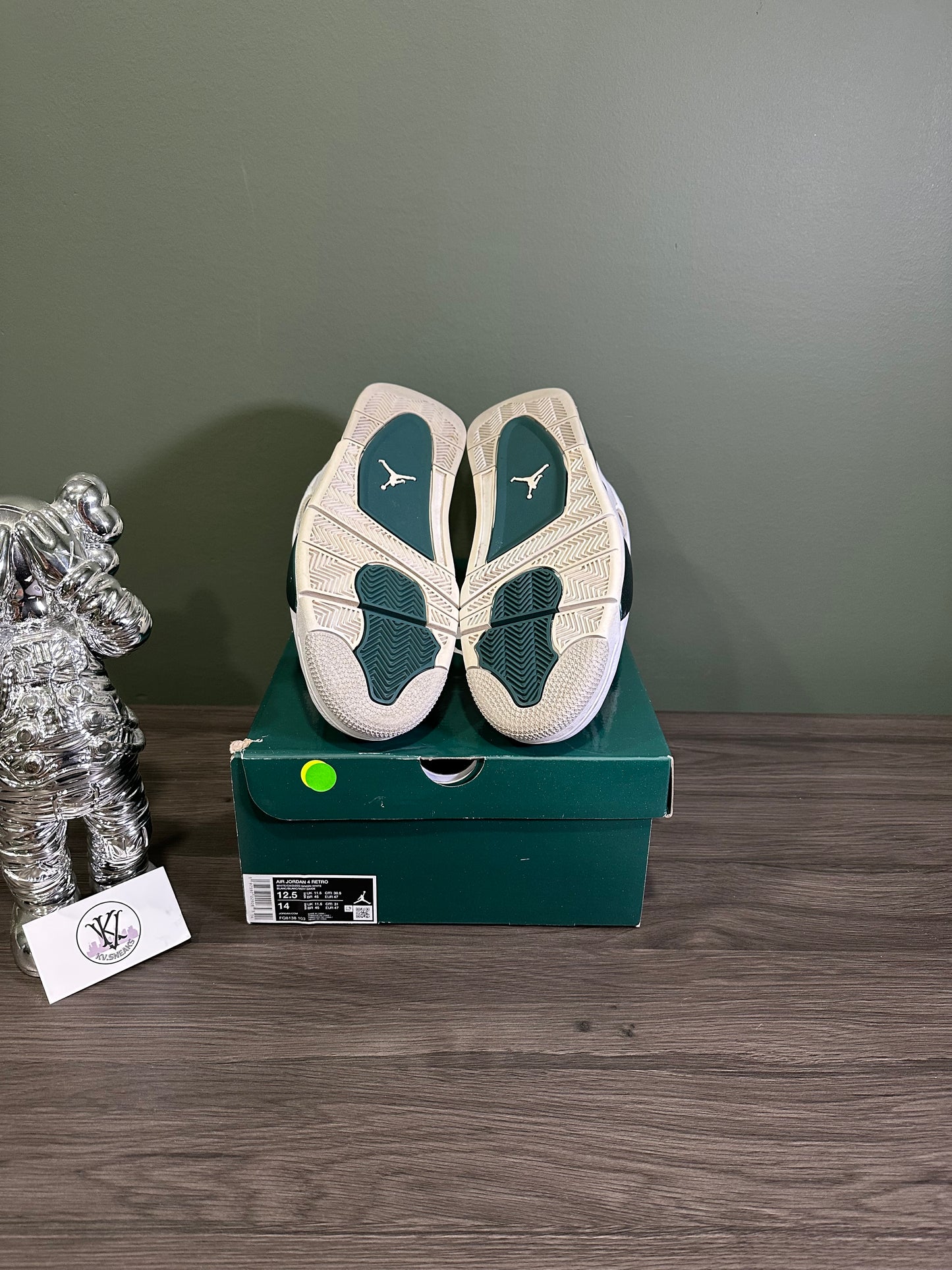 Jordan 4 Oxidized Green