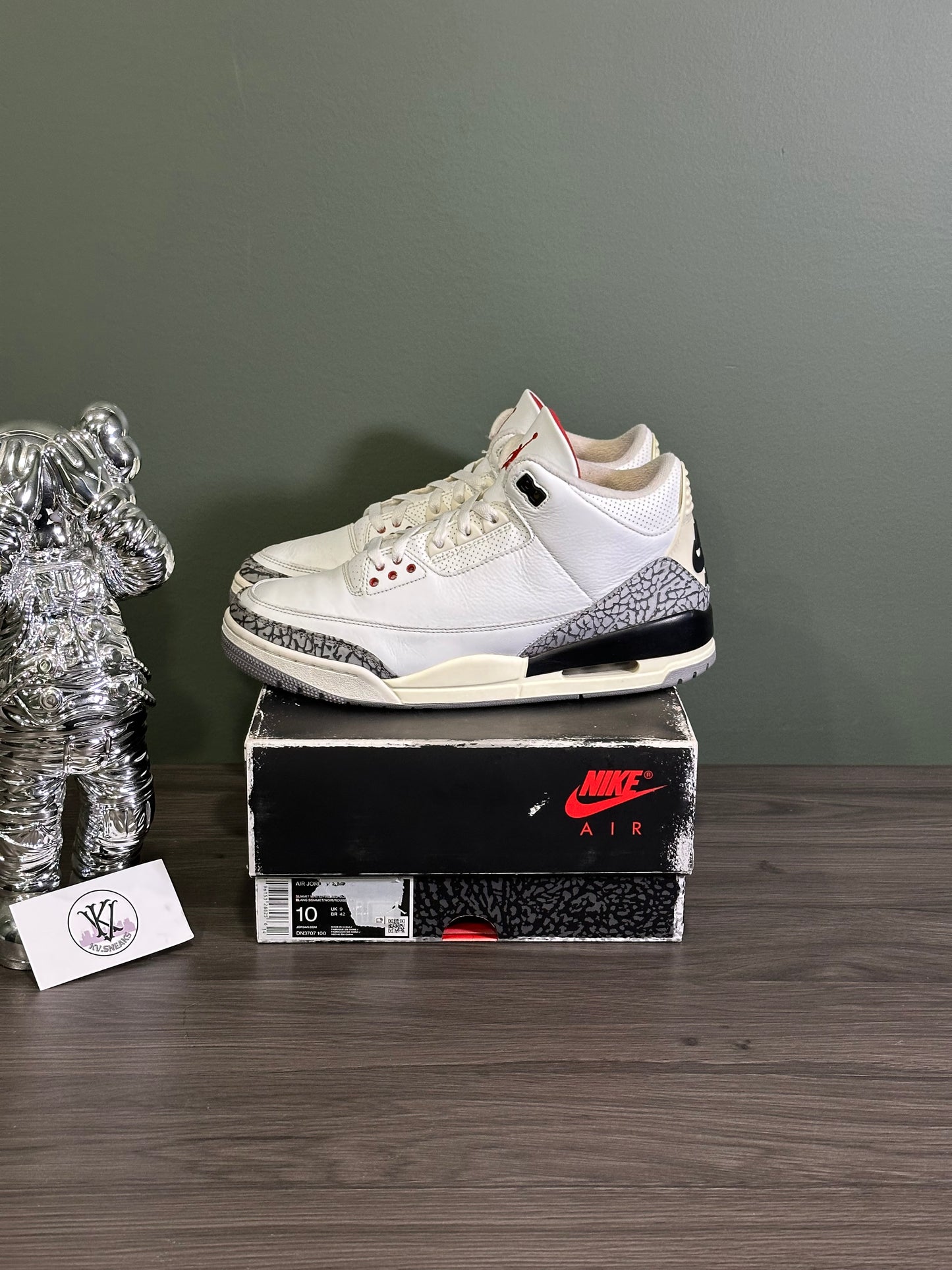 Jordan 3 White Cement Reimagined