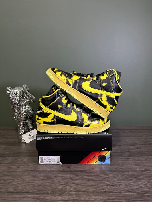 Dunk High 1985 Yellow Acid Wash