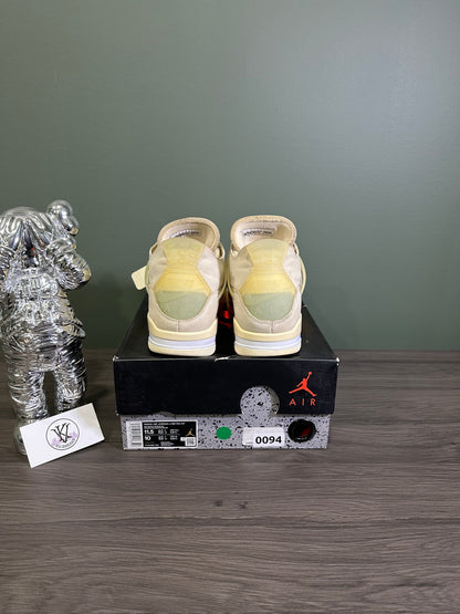 Jordan 4 Off-White Sail