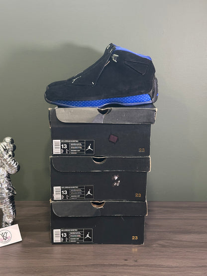 Jordan 18 Black Sport Royal