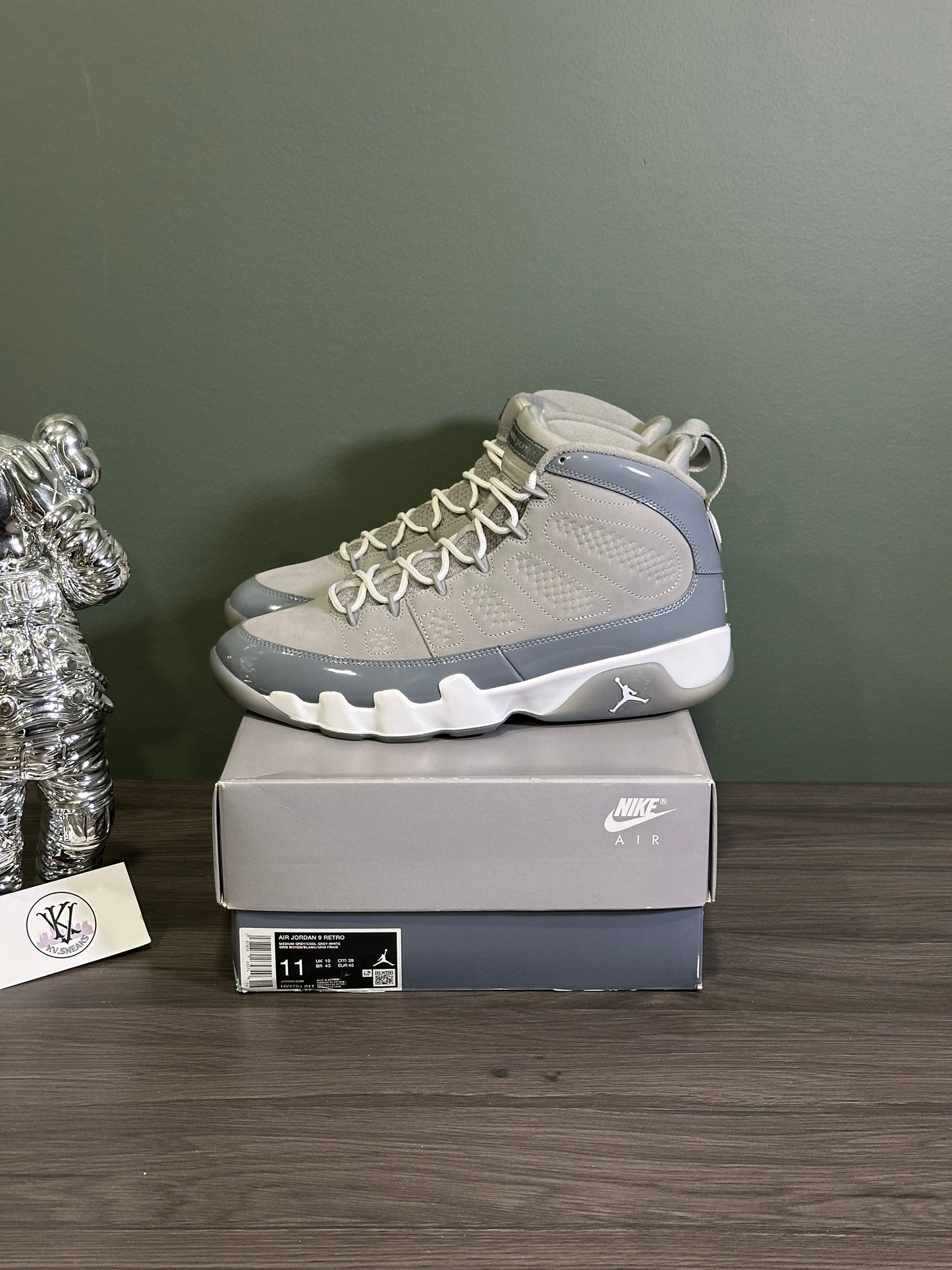 Jordan 9 Cool Grey 2025