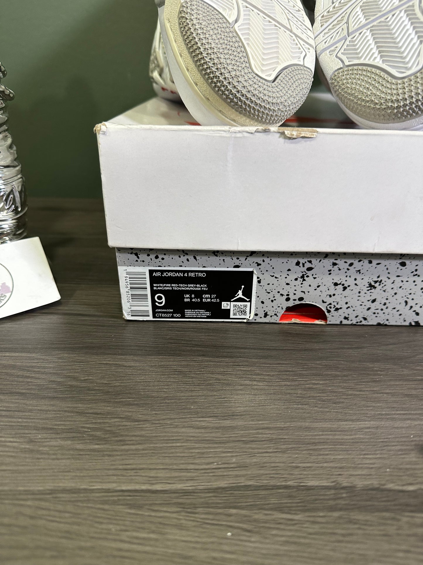 Jordan 4 White Oreo