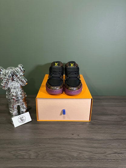 Louis Vuitton Trainer Purple Monogram
