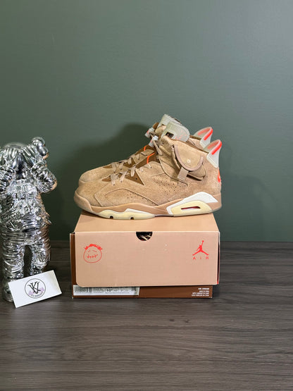 Jordan 6 Travis Scott Khaki