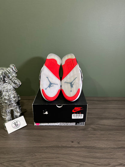 Jordan 5 Fire Red Black Tongue 2025