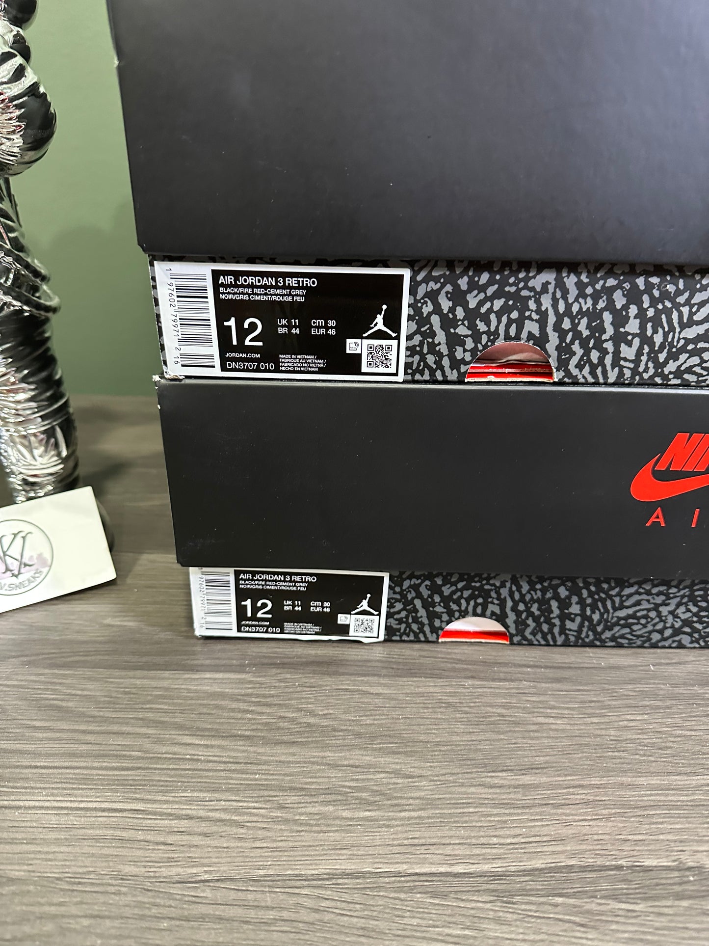 Jordan 3 Black Cement 2024