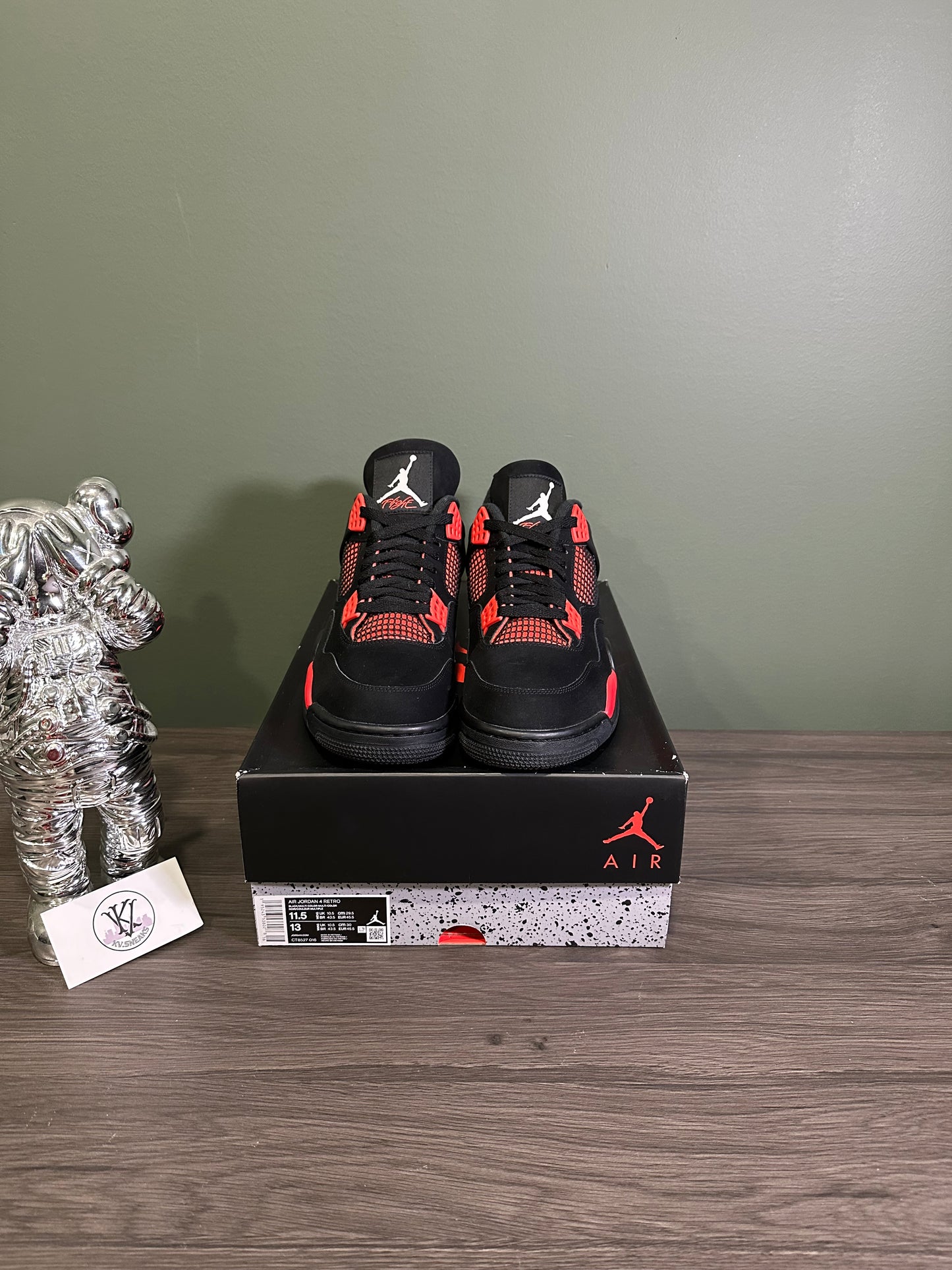 Jordan 4 Red Thunder