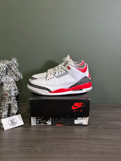 Jordan 3 Fire Red 2022