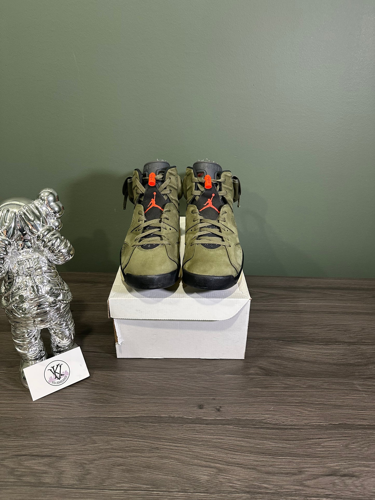 Jordan 6 Travis Scott Olive