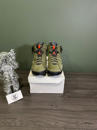 Jordan 6 Travis Scott Olive