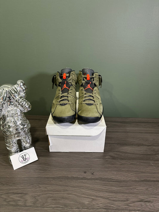 Jordan 6 Travis Scott Olive