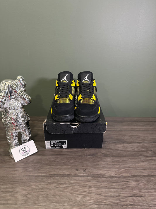 Jordan 4 Yellow Thunder