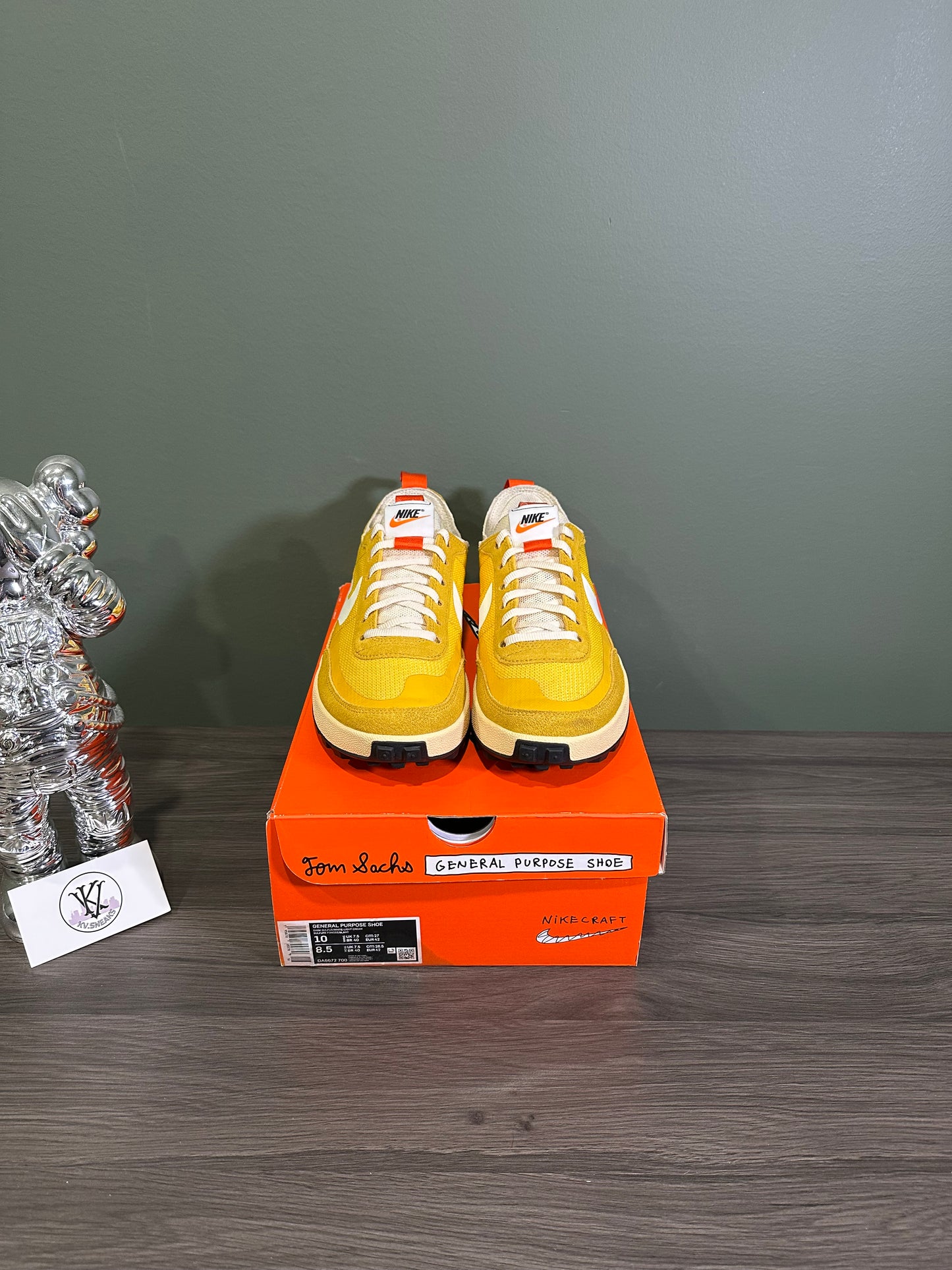 NikeCraft General Purpose Shoes Tom Sachs Dark Sulfur