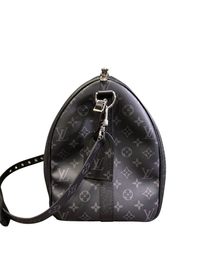 LOUIS VUITTON KEEPALL BANDOULIERE BAG MONOGRAM TAIGARAMA 50