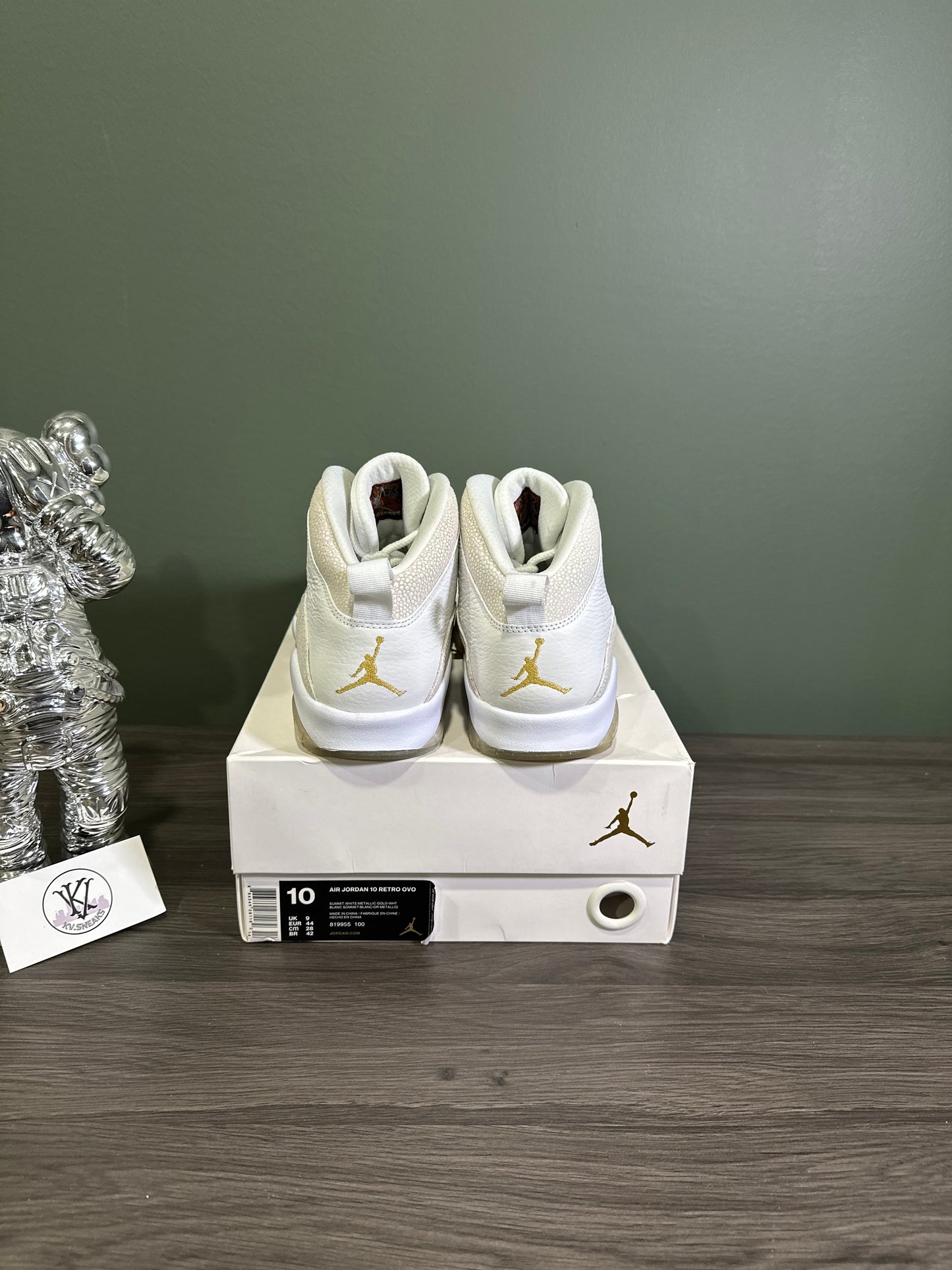 Jordan 12 Drake OVO White