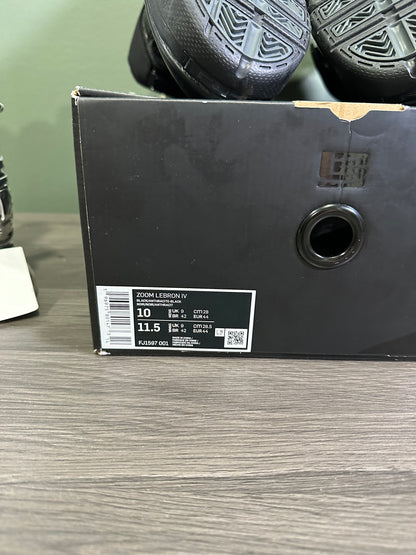 LeBron 4 Black Anthracite