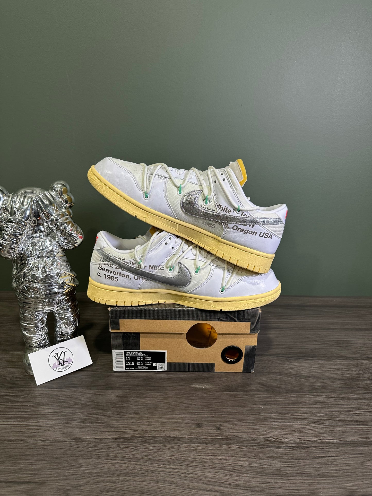 Dunk Low Off-White Lot 1