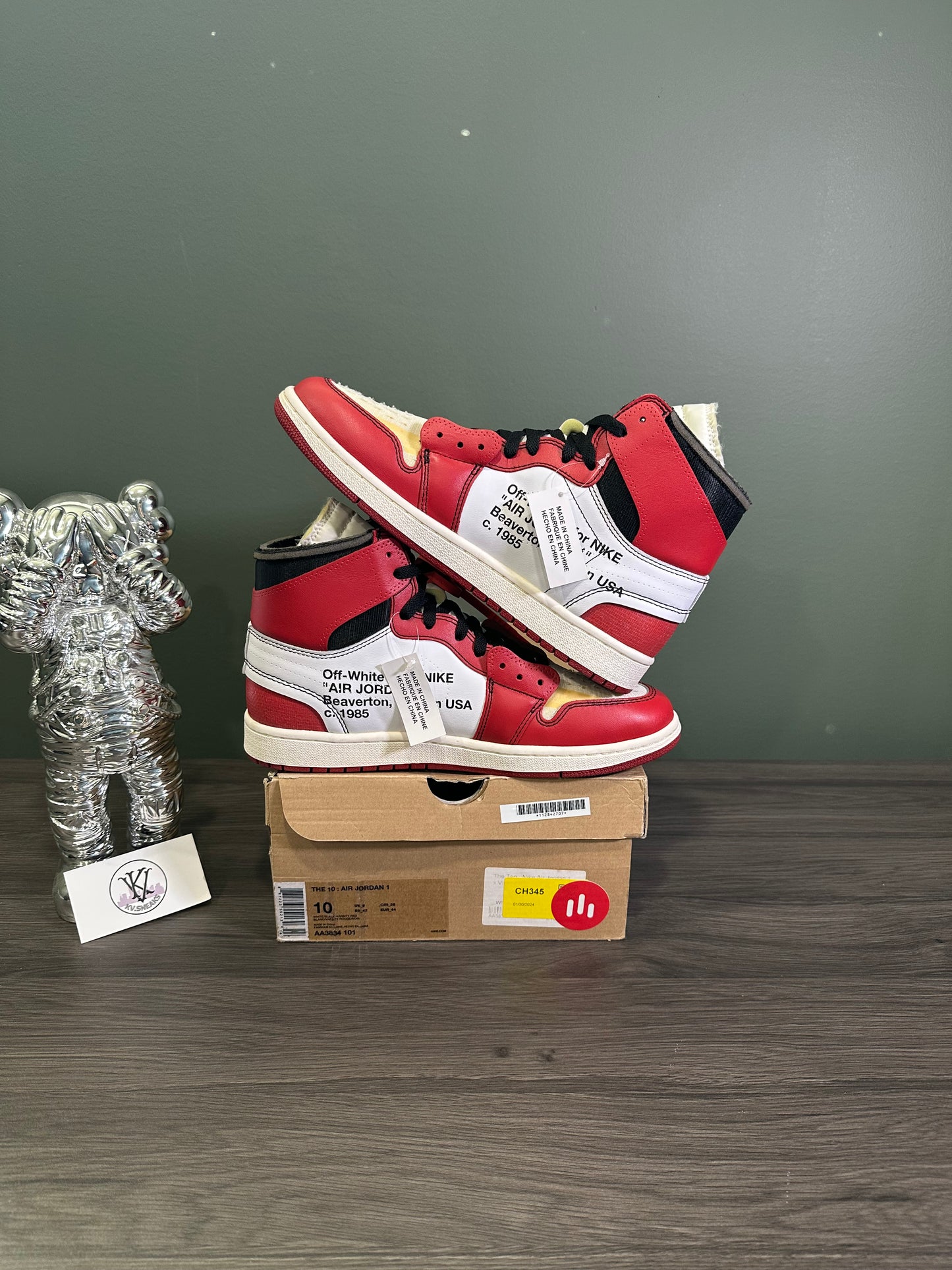 Jordan 1 High Off-White Chicago