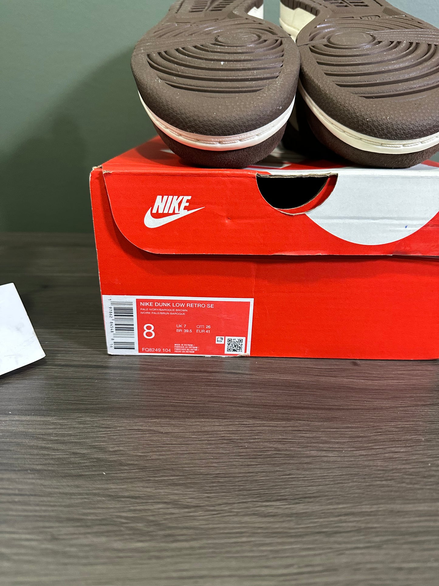 Dunk Low Pale Ivory Baroque Brown