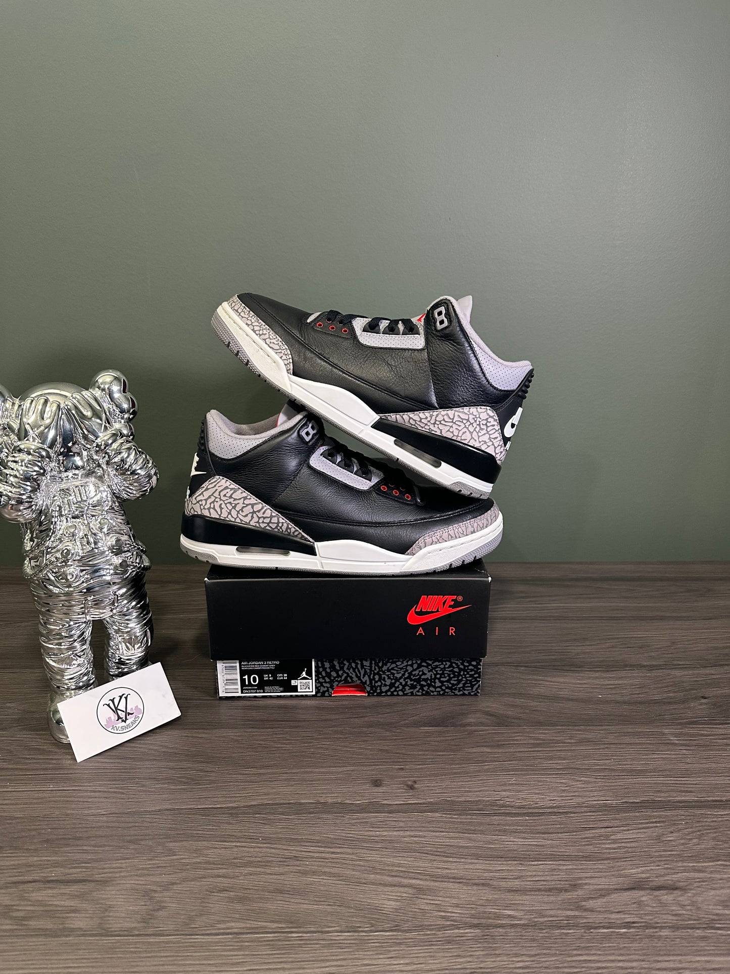 Jordan 3 Black Cement 2024
